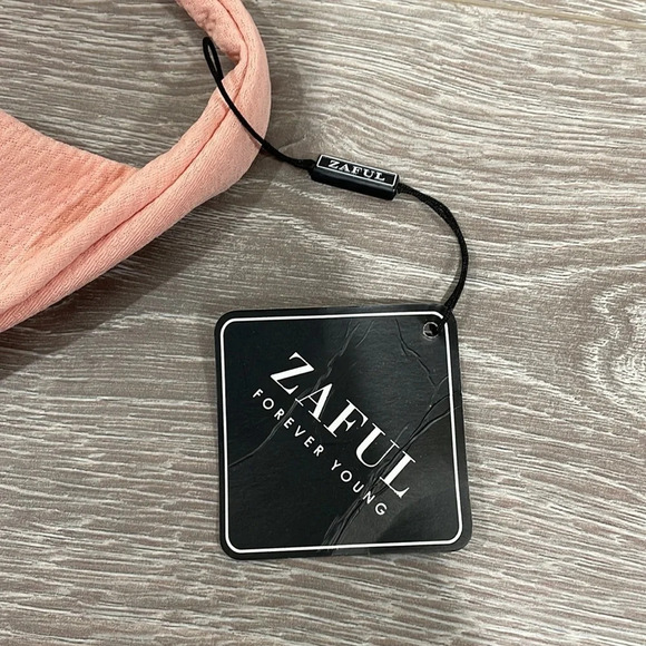 NWT Zaful Forever Young Bikini Peach Pink 6 - Picture 14 of 14